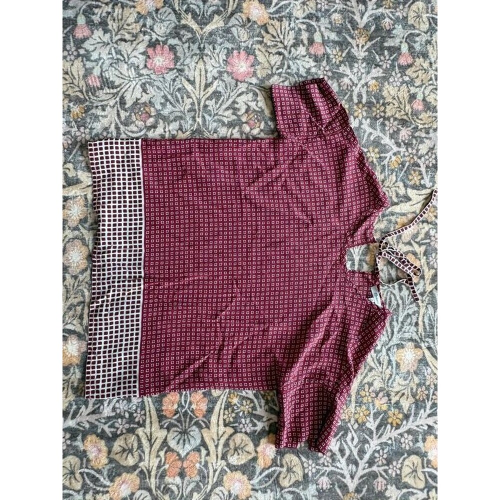 Madewell 100% silk blouse xs